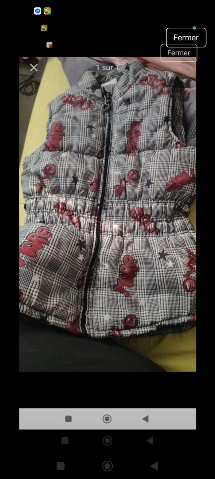 Doudoune sans manche