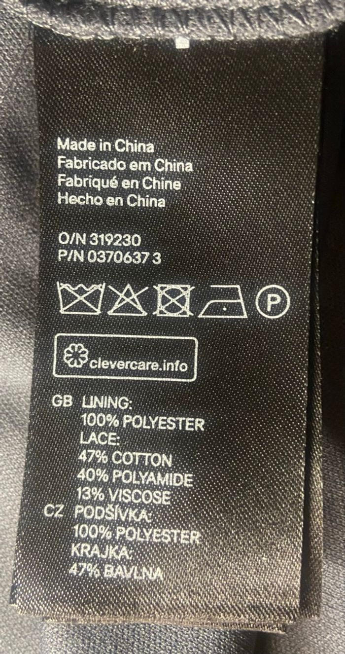 Robe courte »H&M »grise anthracite - photo numéro 6