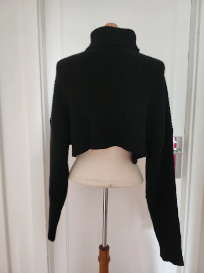 Pull col roulé court Zara - photo numéro 5