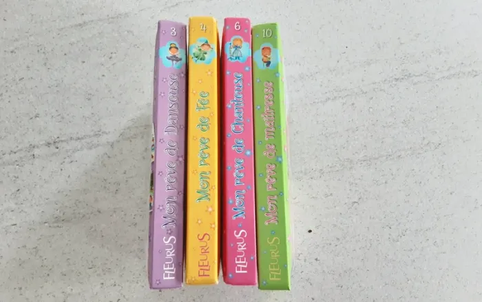 Lot 4 livres mon rêve de - photo numéro 2