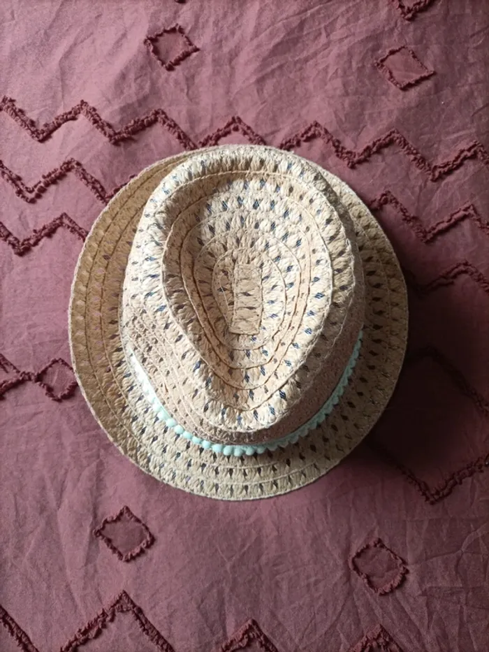 Joli chapeau enfant taille 54 - photo numéro 3