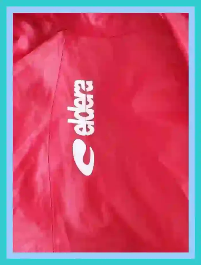 kway eldera rouge bordeaux unisex 8 à 10 ans  7521018690 - photo numéro 3