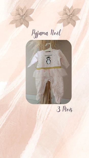 Pyjama fille noël