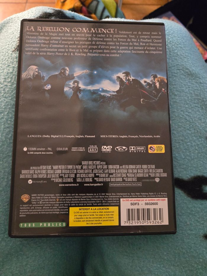 DVD Harry Potter et l'ordre du Phénix - photo numéro 2