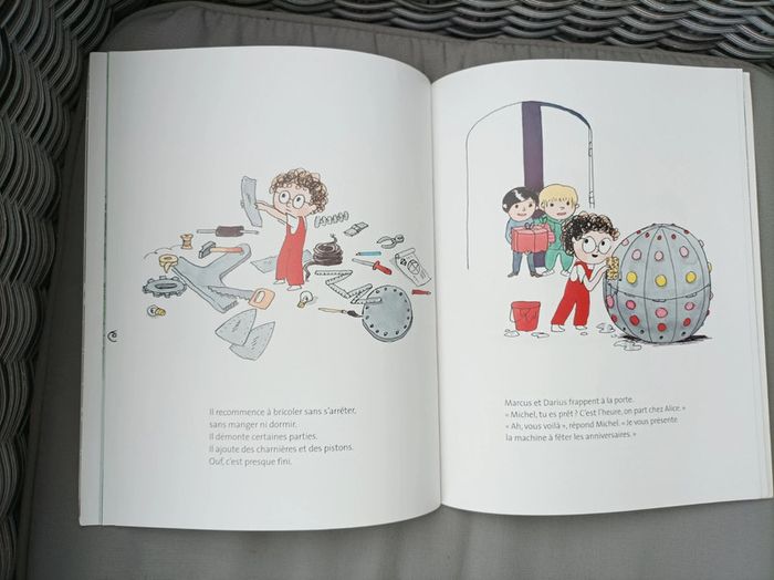 Livre école des loisirs "la machine de Michel" - photo numéro 5