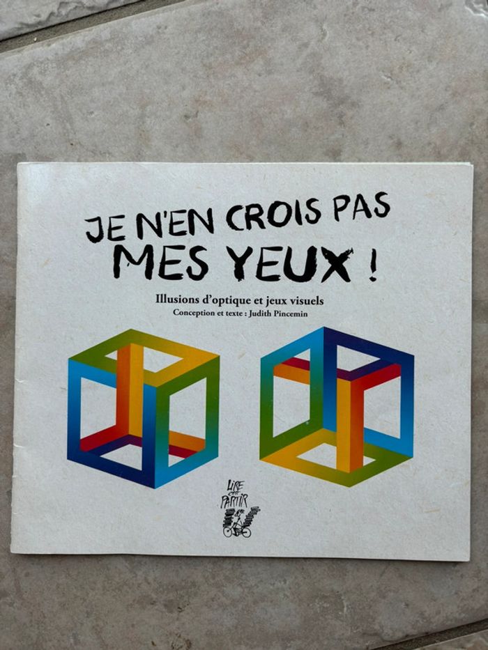 Livre je n’en crois pas mes yeux!