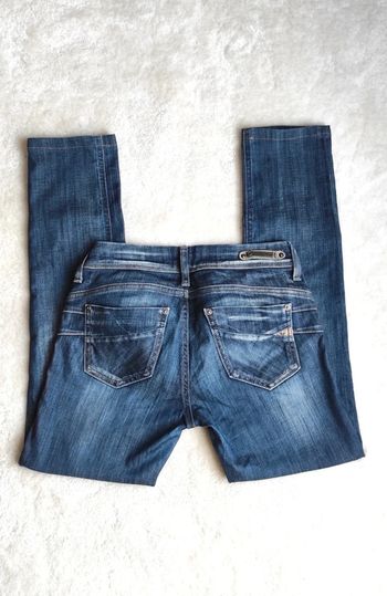 Jean Meltin Pot skinny fit taille basse W28 L32 coton élasthanne