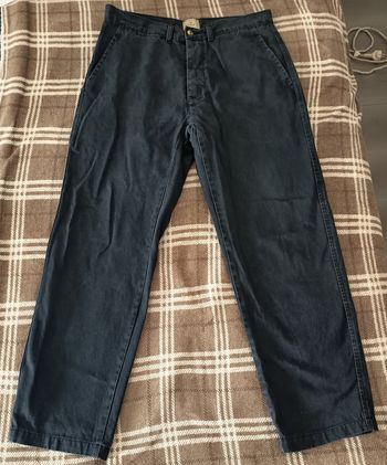 Pantalon Noir Taille Haute Coupe Droite - Taille 44 / Derby Detente 