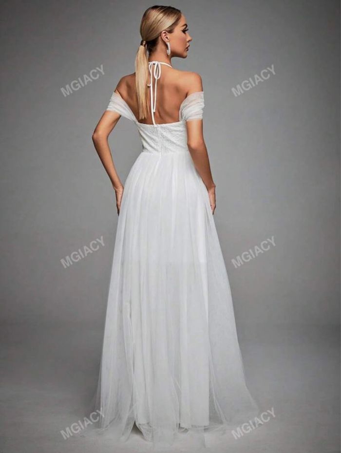 Robe de mariée ou soirée 40/42 comme neuf - photo numéro 5