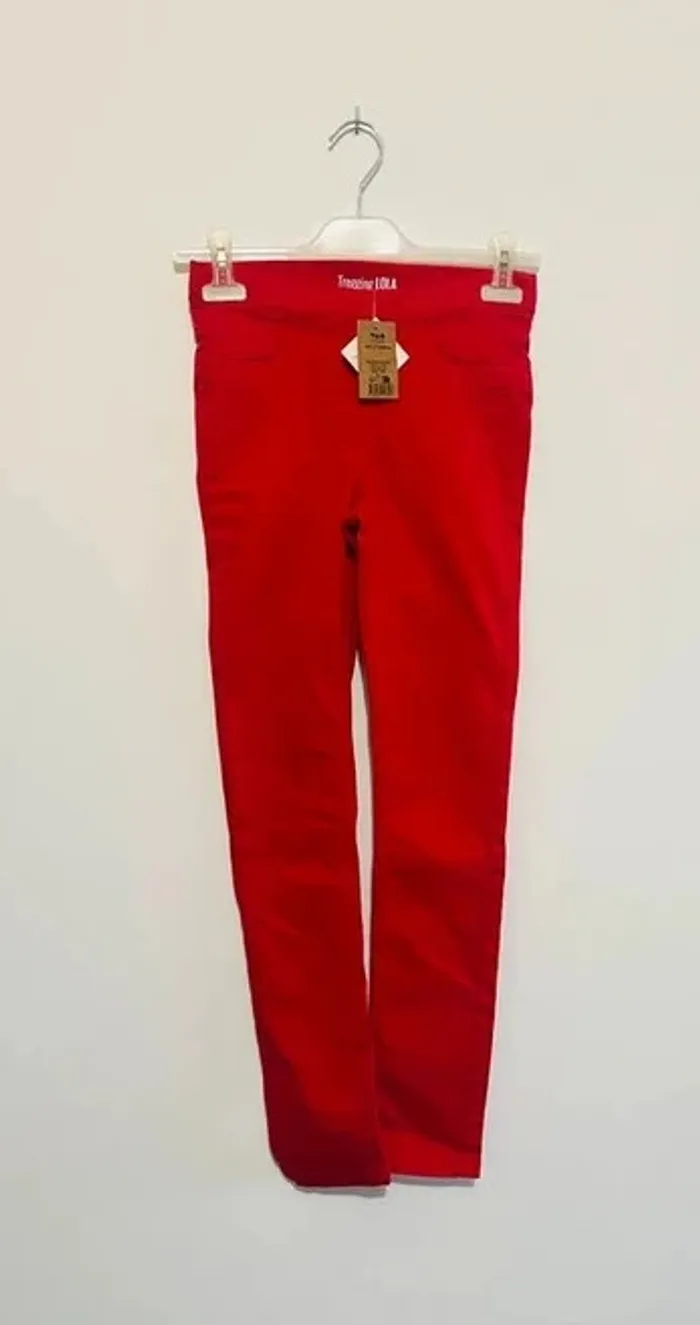 Jean slim Tape à l’œil rouge