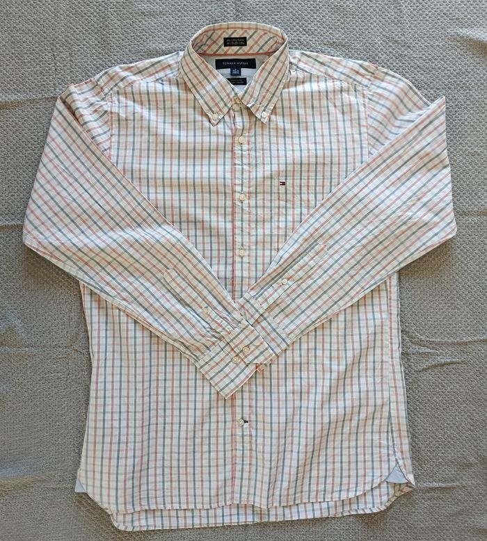Chemise à carreaux TOMMY HILFIGER M - photo numéro 1