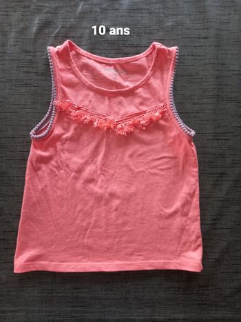 Débardeur 10 ans