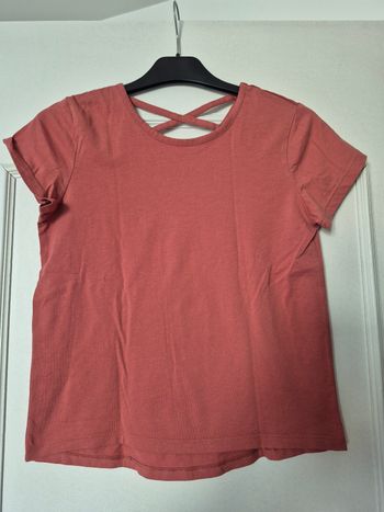 Tee-shirt 14 ans terracotta old navy