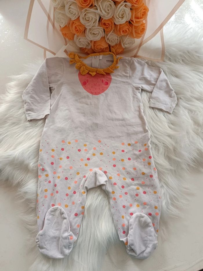 Pyjama fraise bébé fille 🍓