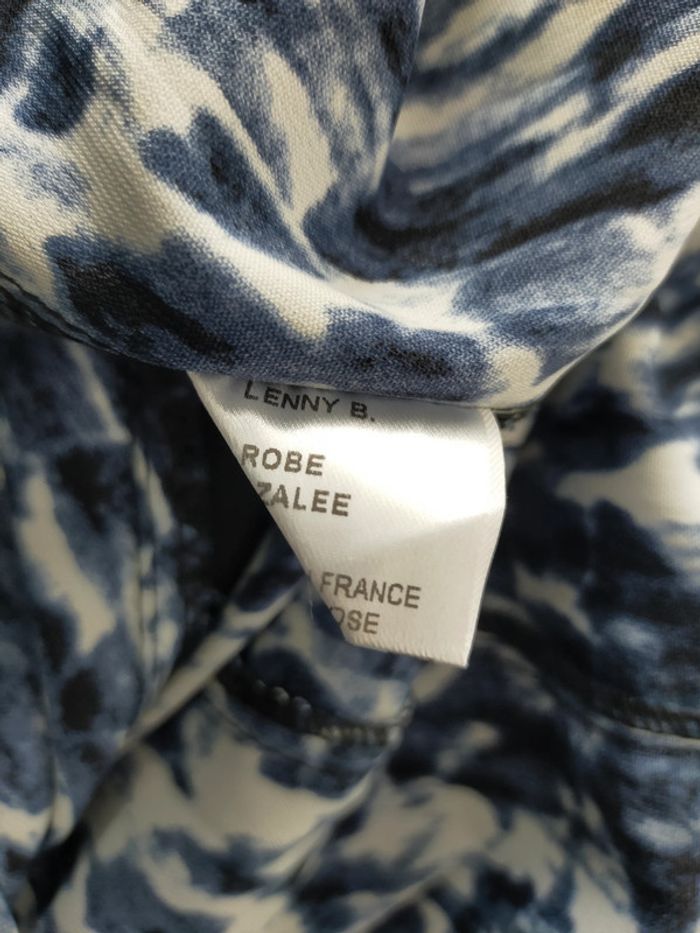 Robe bleue imprimée Lenny B – Taille 36 (FR) - photo numéro 11