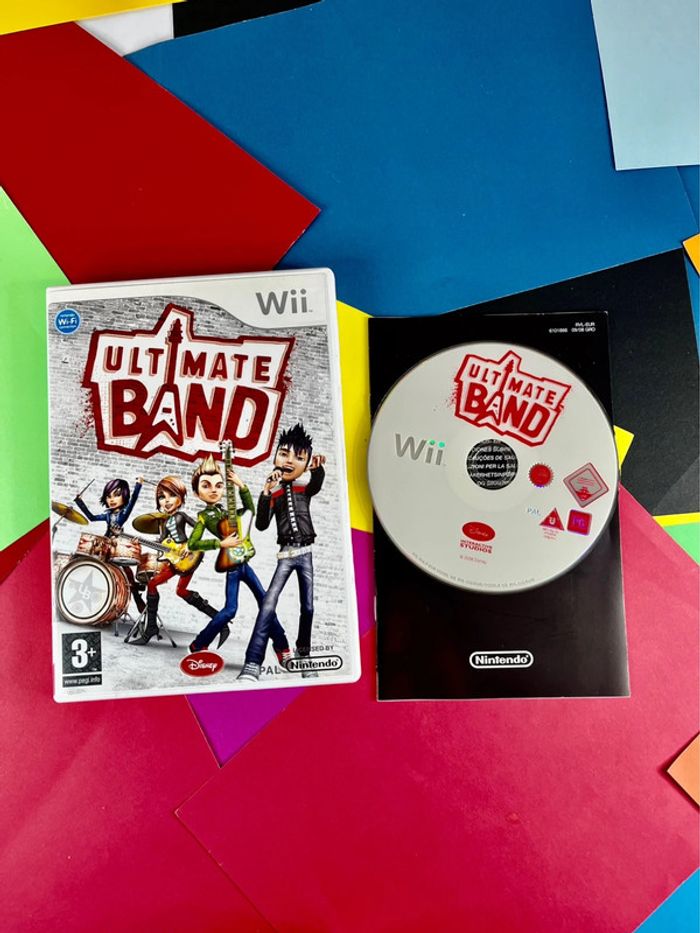 Lot 5 jeux musicaux Nintendo Wii - photo numéro 8