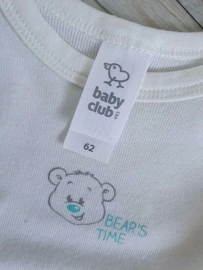 Lot de 3 bodies coton taille 3 mois. - photo numéro 10