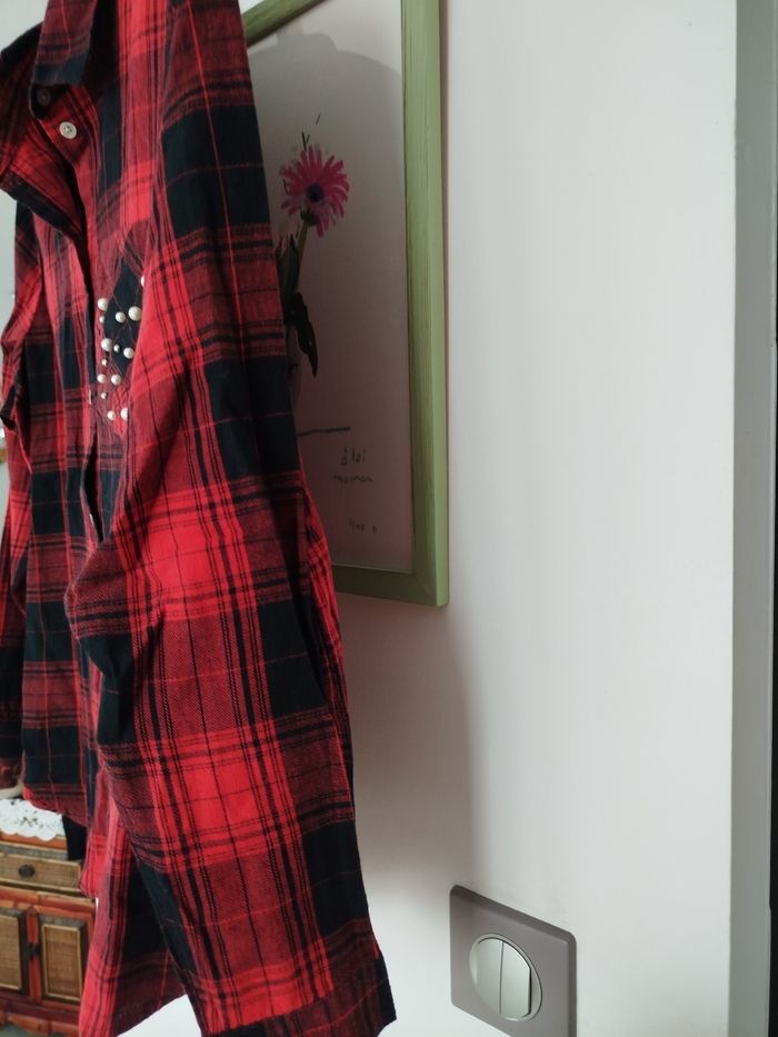 Chemisier avec décors de perles, neuf ! Taille 44 - photo numéro 4