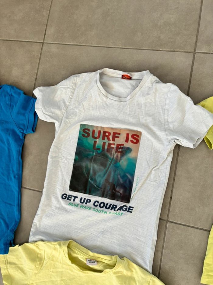 Lot 5 tee shirt tape à l’œil 10 ans +2 cadeaux - photo numéro 6
