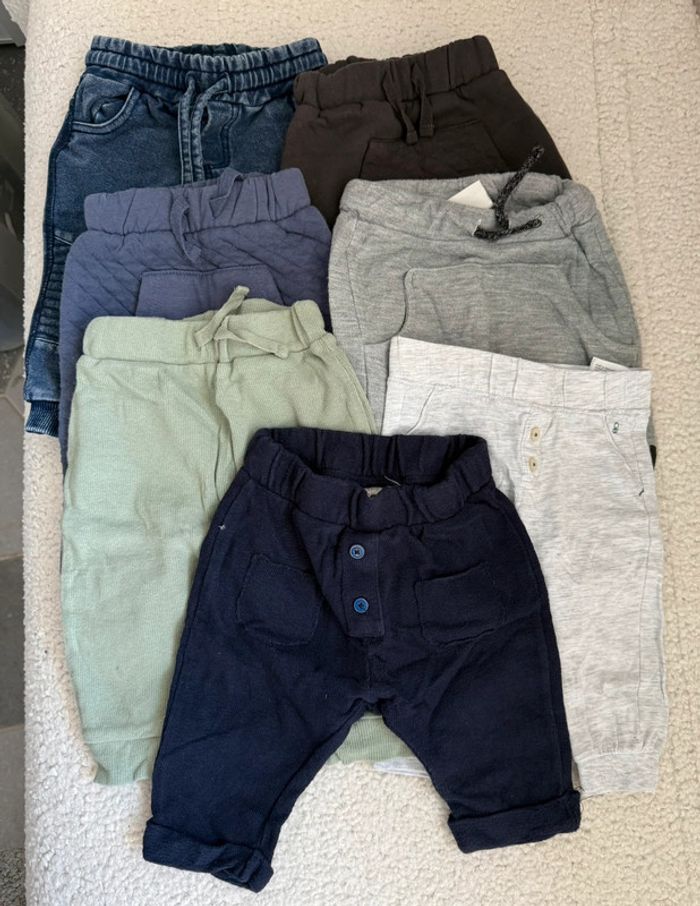 Lot de 7 jogging 3 6 mois fox Zara