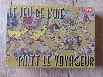 Jeux de société rétro Le jeu de l'oie + Matt le voyageur