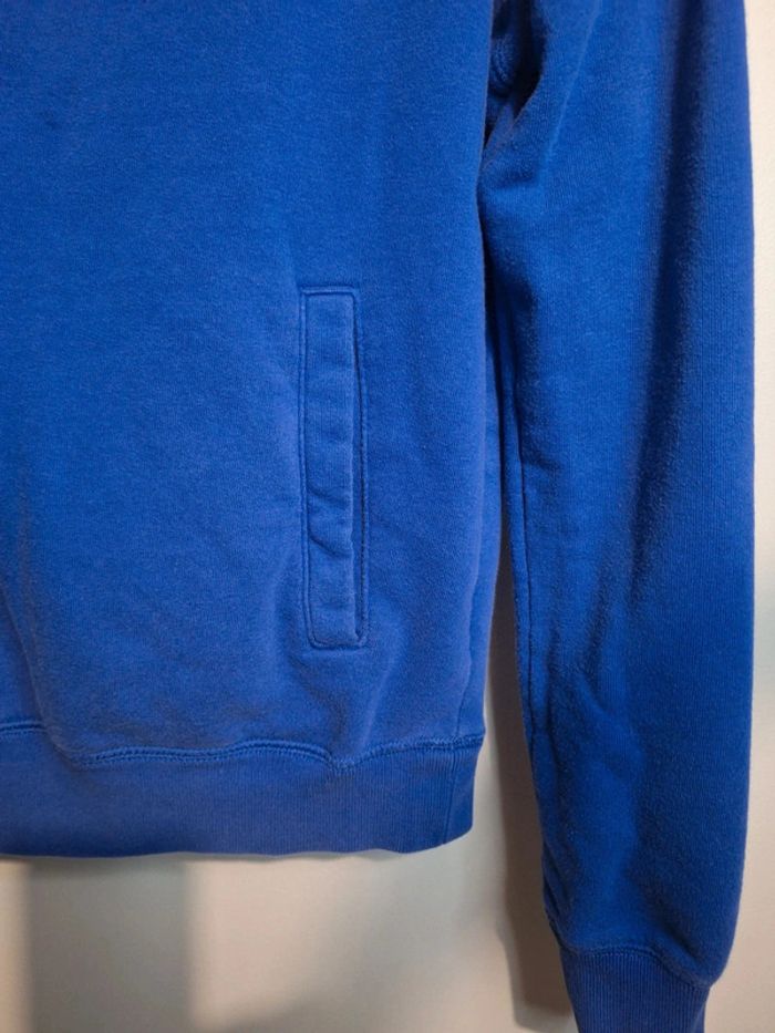 Sweat à capuche vintage nike bleu - taille S - photo numéro 5