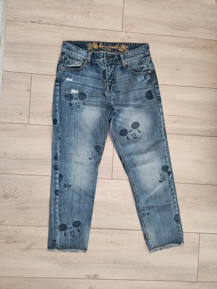 Jean desigual disney Mickey