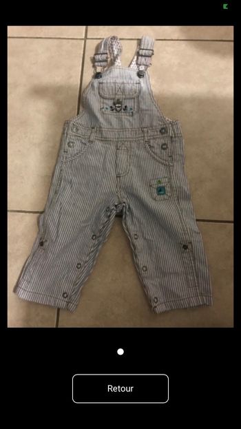 salopette garçon