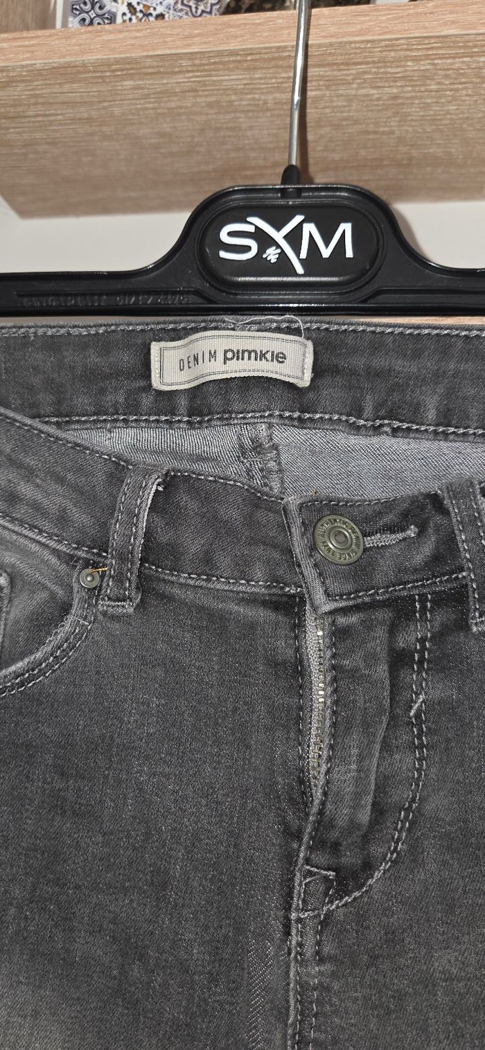 Jean gris femme taille 36 - photo numéro 3