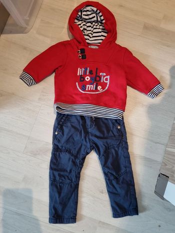 Ensemble pantalon pull 12 mois