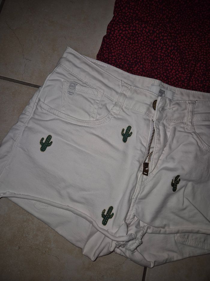 Short blanc et haut le temps des cerises 12 ans - photo numéro 5