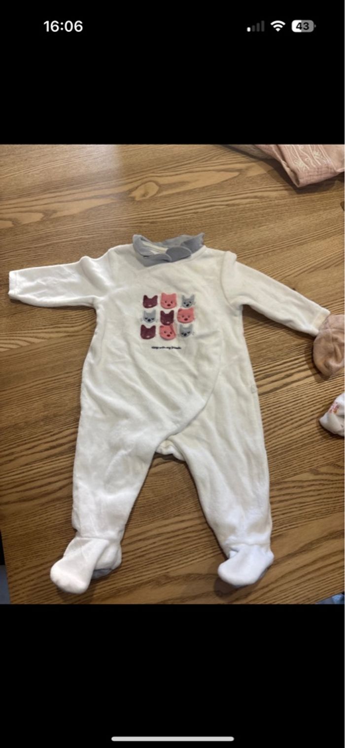 Lot de 5 pyjamas bébé fille - photo numéro 6
