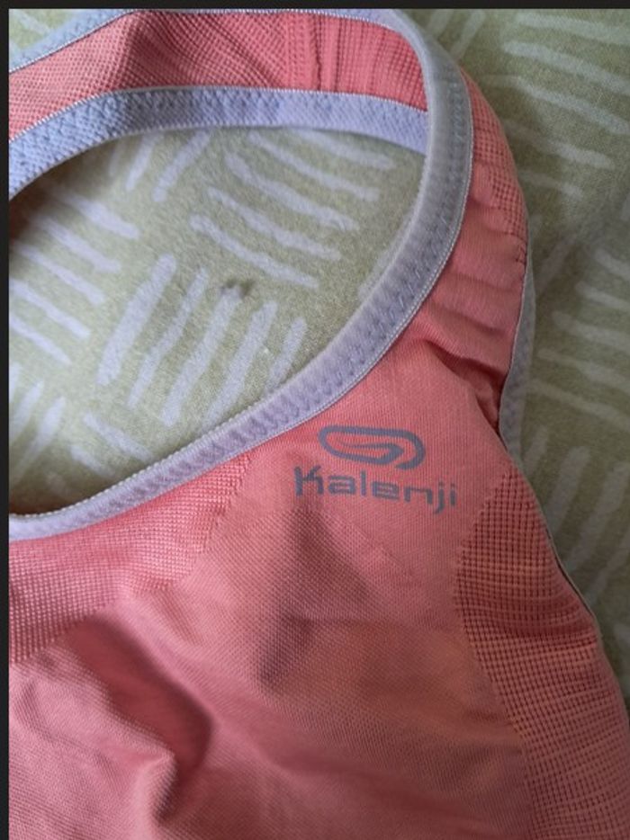 T-shirt sport + brassière Kalemji 10 ans - photo numéro 5