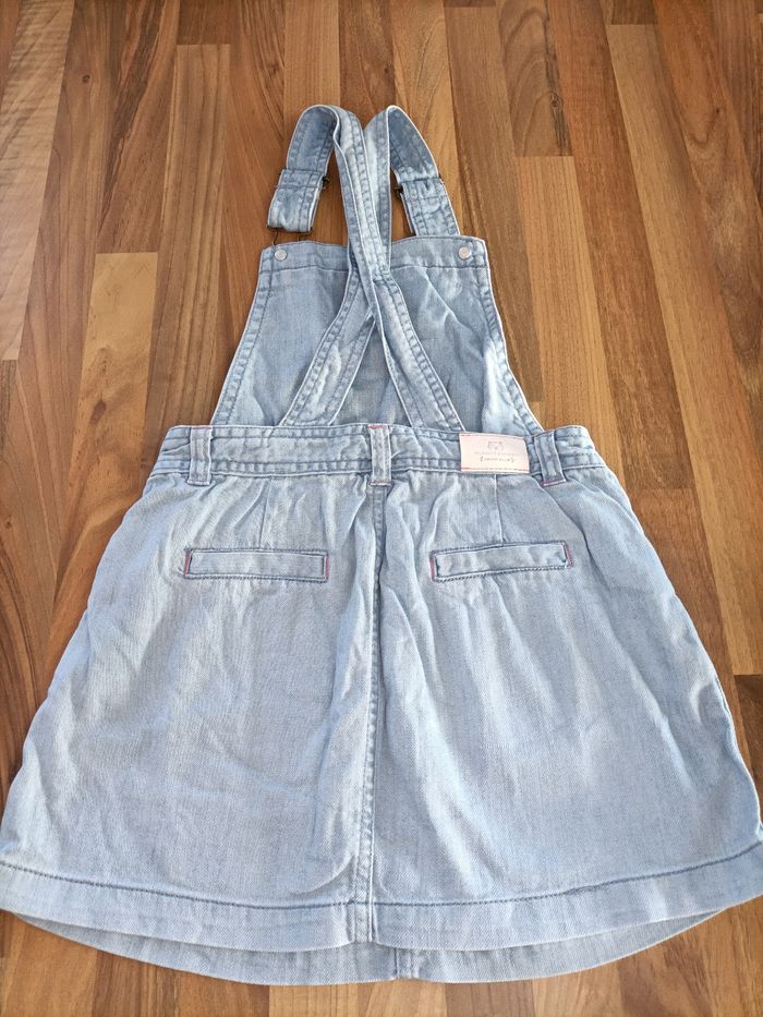 Robe salopette jean bleu clair 7 ans Sergent Major - photo numéro 4