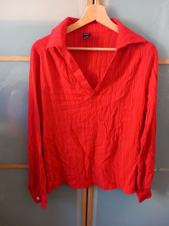 Blouse Rouge Taille 38