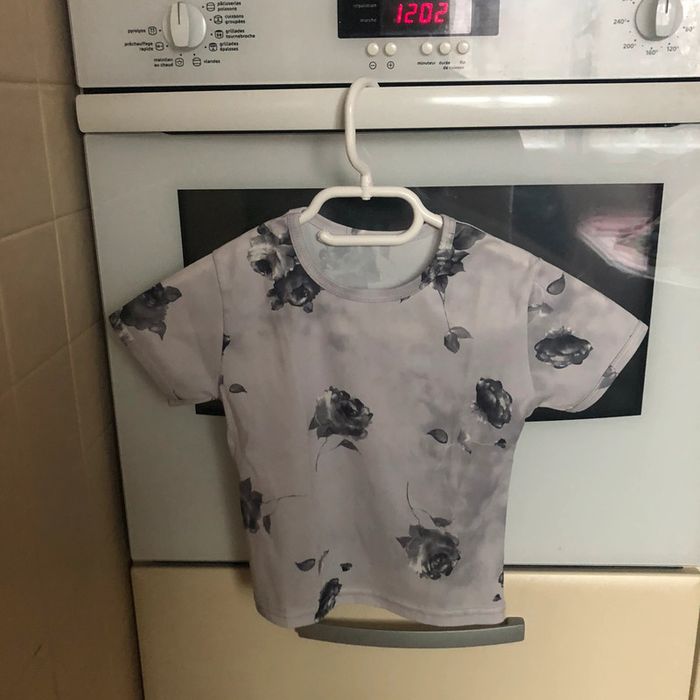 Tee shirt à fleurs