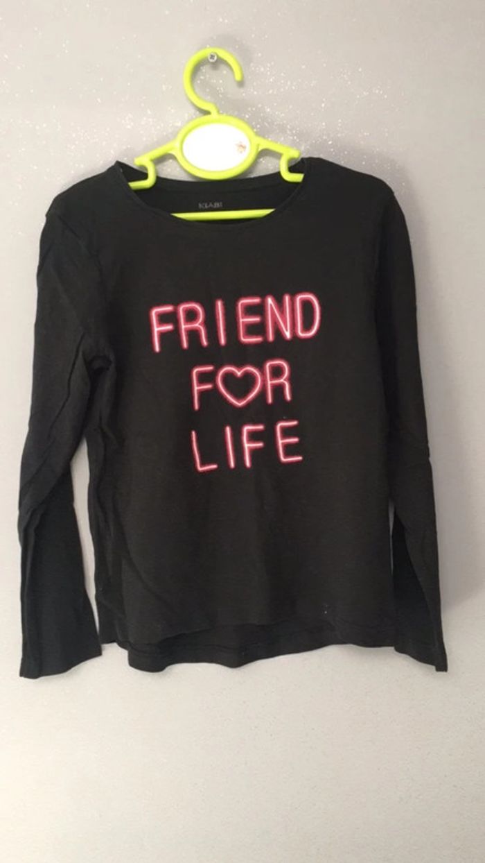 Tee shirt manches longues Kiabi