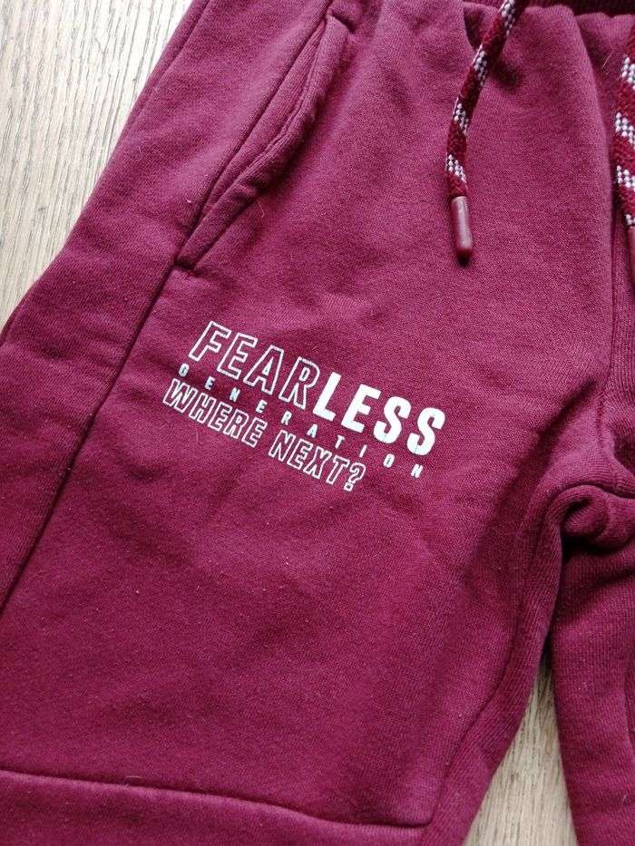 Survêtement enfant 6 ans Primark – jogging bordeaux - photo numéro 2