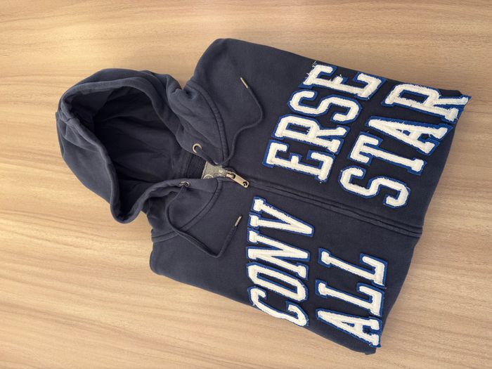 Veste à capuche Converse – Couleur bleue -Taille L