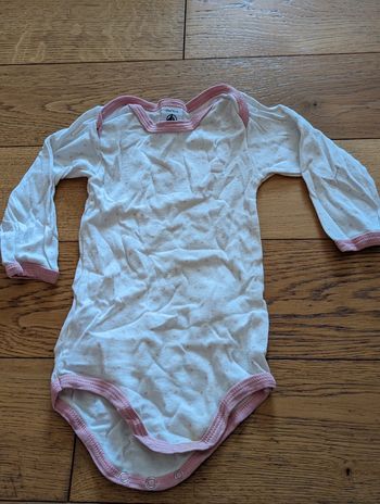 Body manches longues Petit bateau 12m