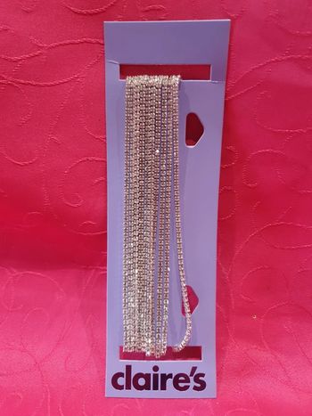 Collier ras de cou strass