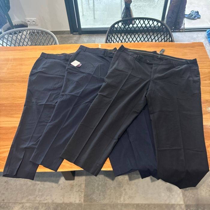 # lot 3 pantalons pince