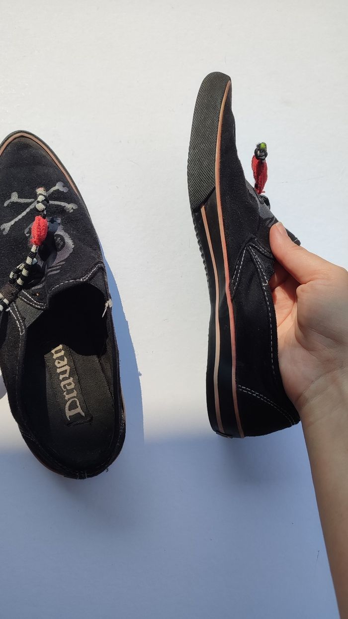 Basket Draven tête de mort T37 - photo numéro 6