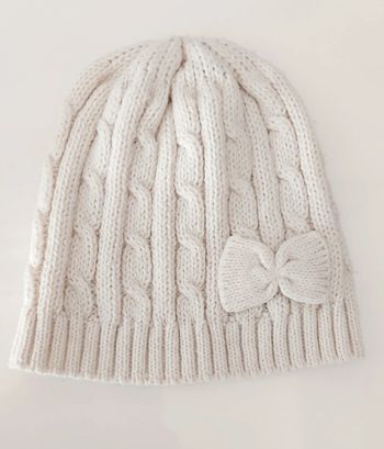 Bonnet écru
