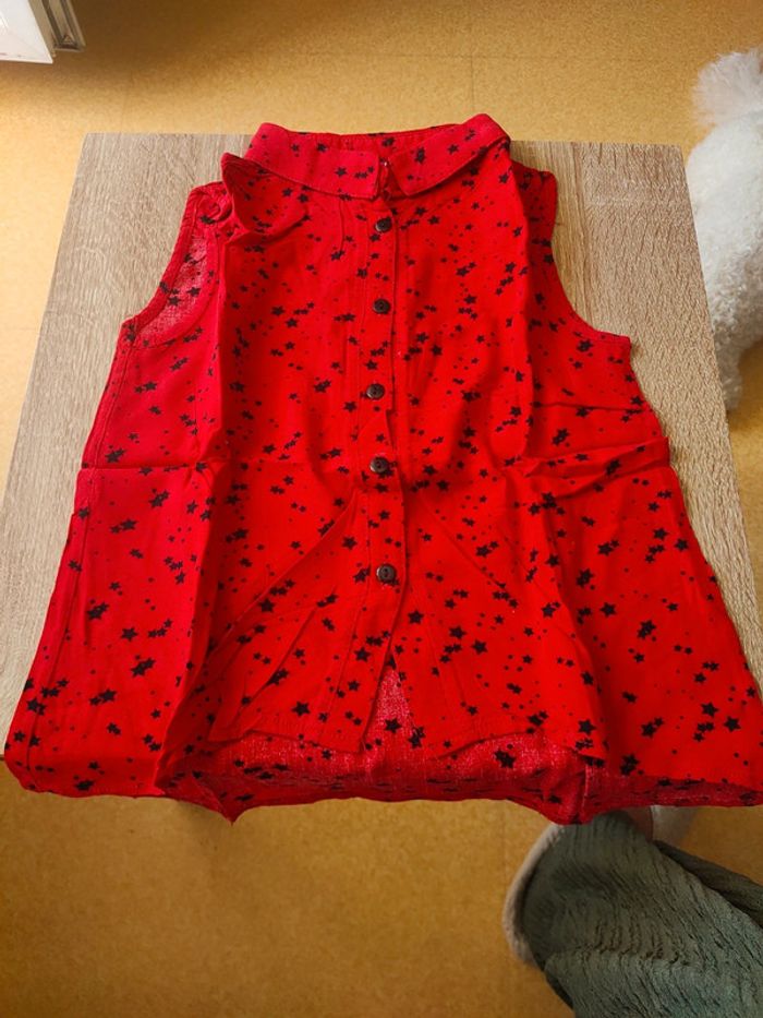 Lot de 12 pièces ( 10 tee shirt et 2 chemises)fille 8 ans divers marques d - photo numéro 3
