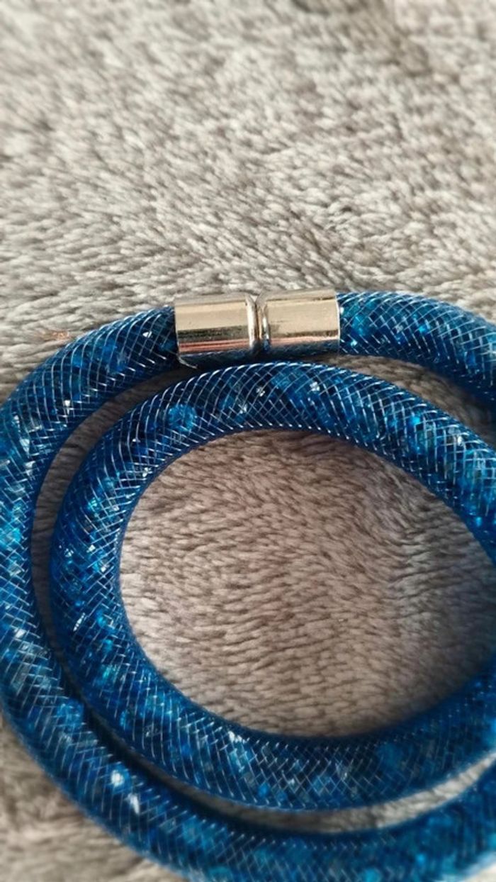 Bracelet aimanté bleu - photo numéro 2