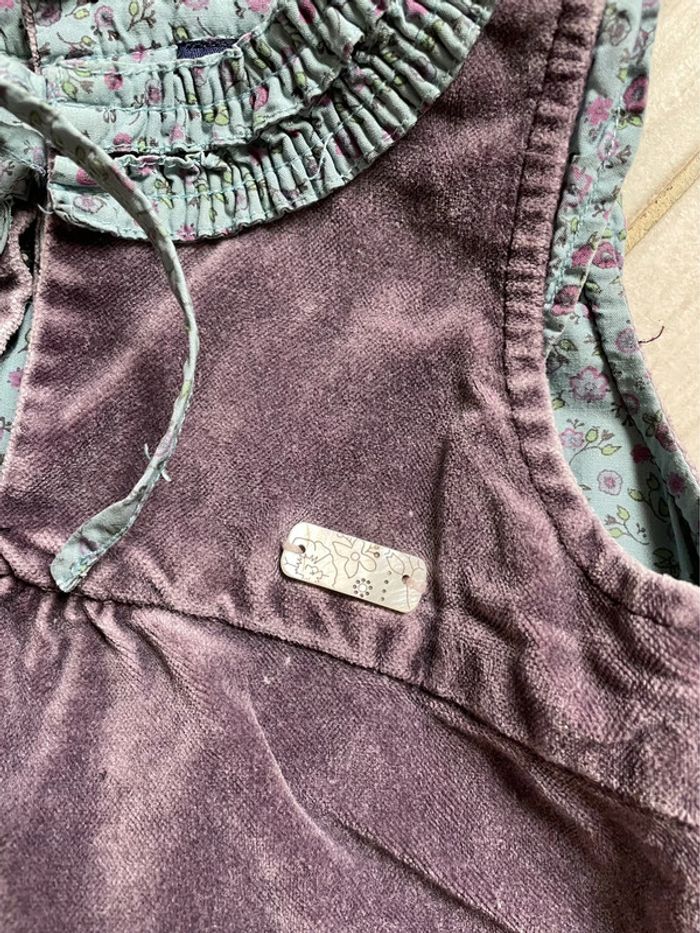 Robe velours 9 mois - photo numéro 3