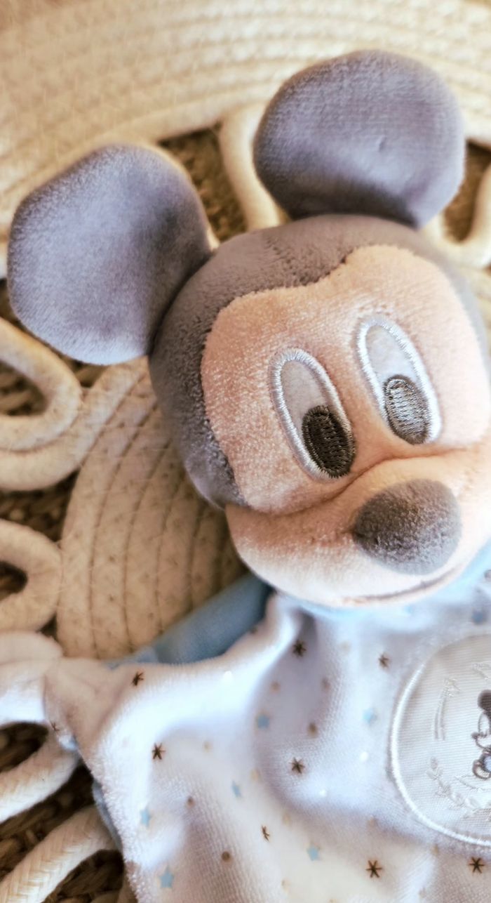 Doudou Lange Mickey Disney - photo numéro 6