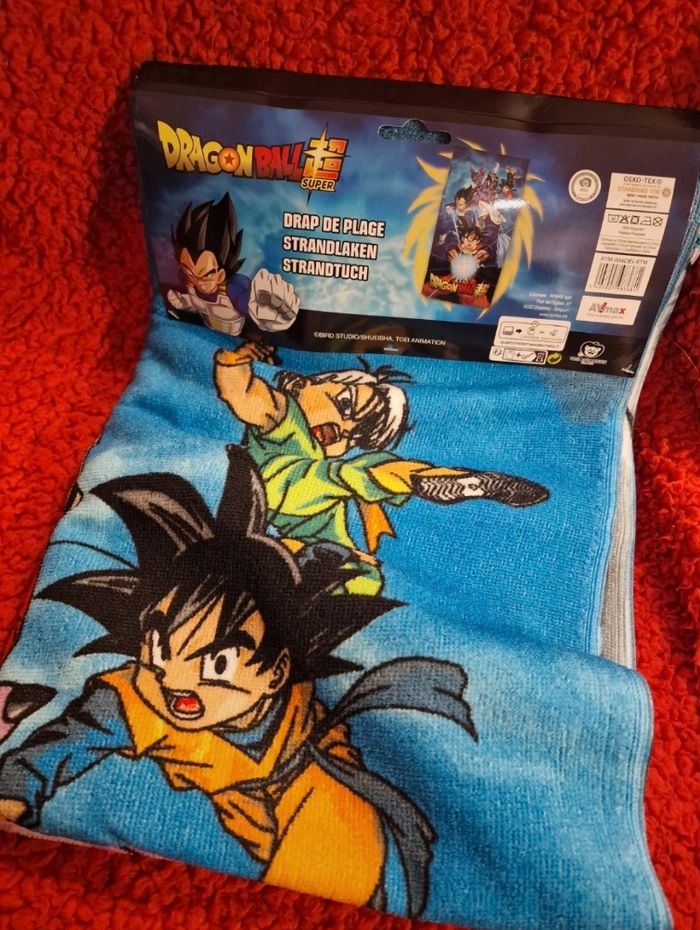 Serviette dragon ball z - photo numéro 2
