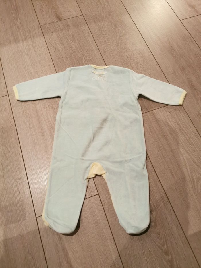 Pyjama en velours Kitchoun - photo numéro 3